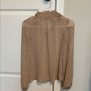 Elegant Tan Women's Top Express XS